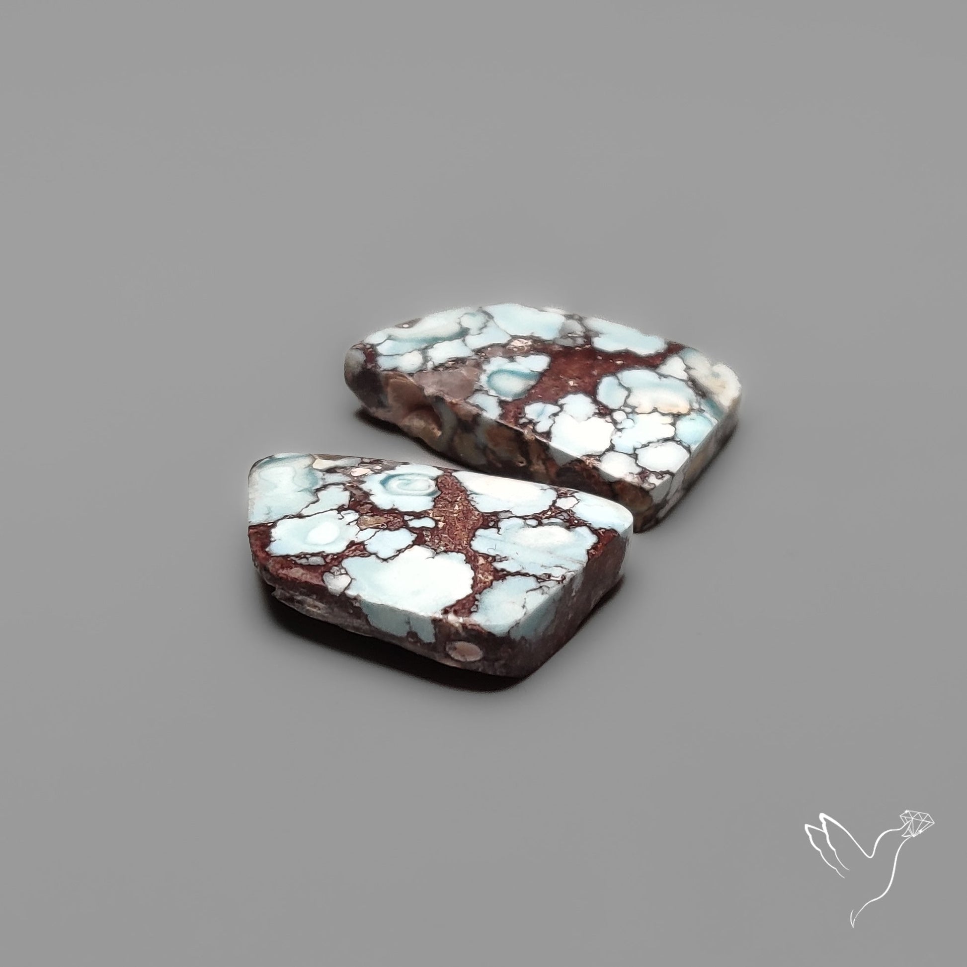 Golden Hill Turquoise Pair