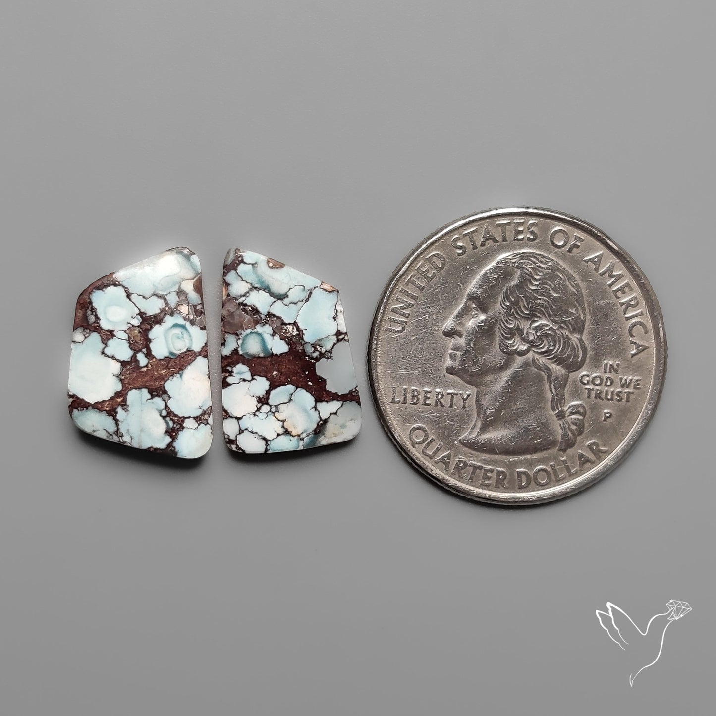 Golden Hill Turquoise Pair