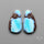 Golden Hill Turquoise Pair