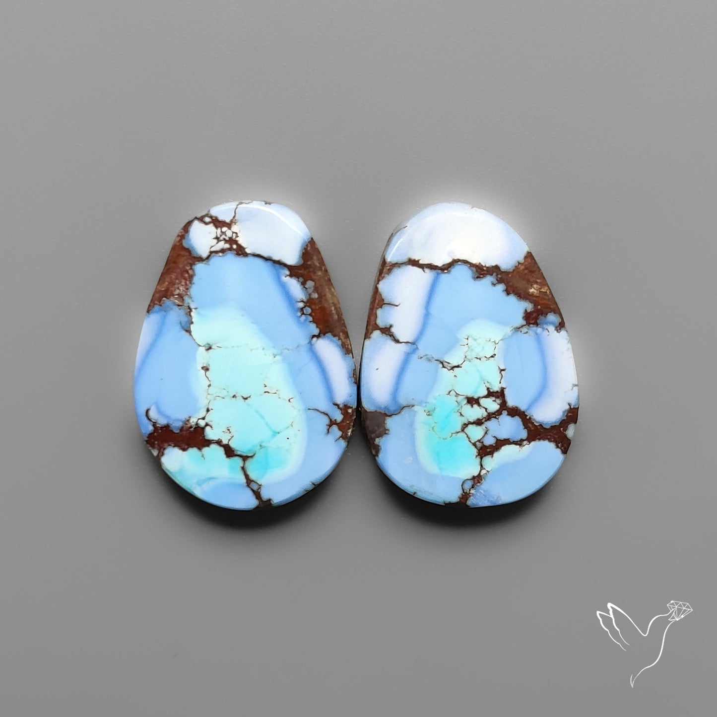 Golden Hill Turquoise Pair