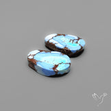 Golden Hill Turquoise Pair