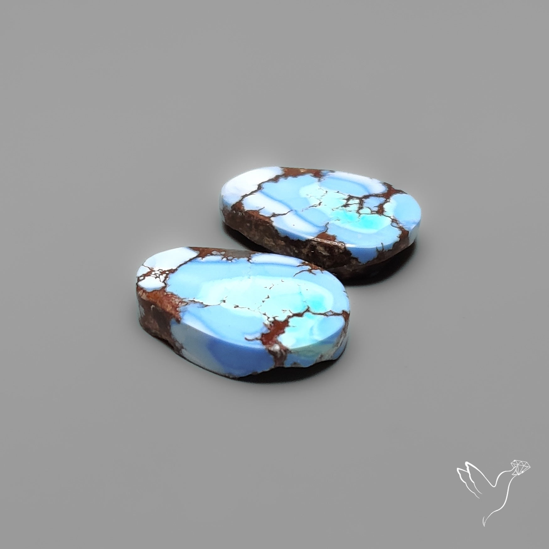 Golden Hill Turquoise Pair