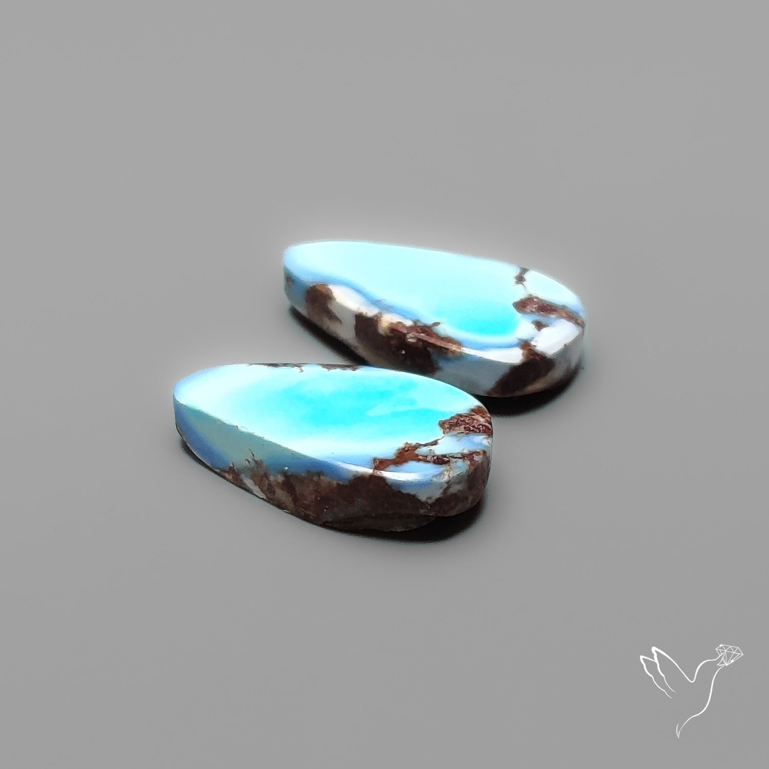 Golden Hill Turquoise Pair