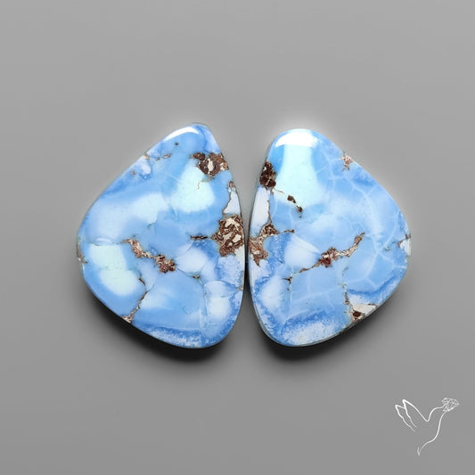 Golden Hill Turquoise Pair