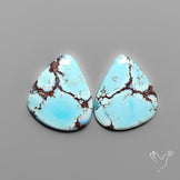 Golden Hill Turquoise Pair