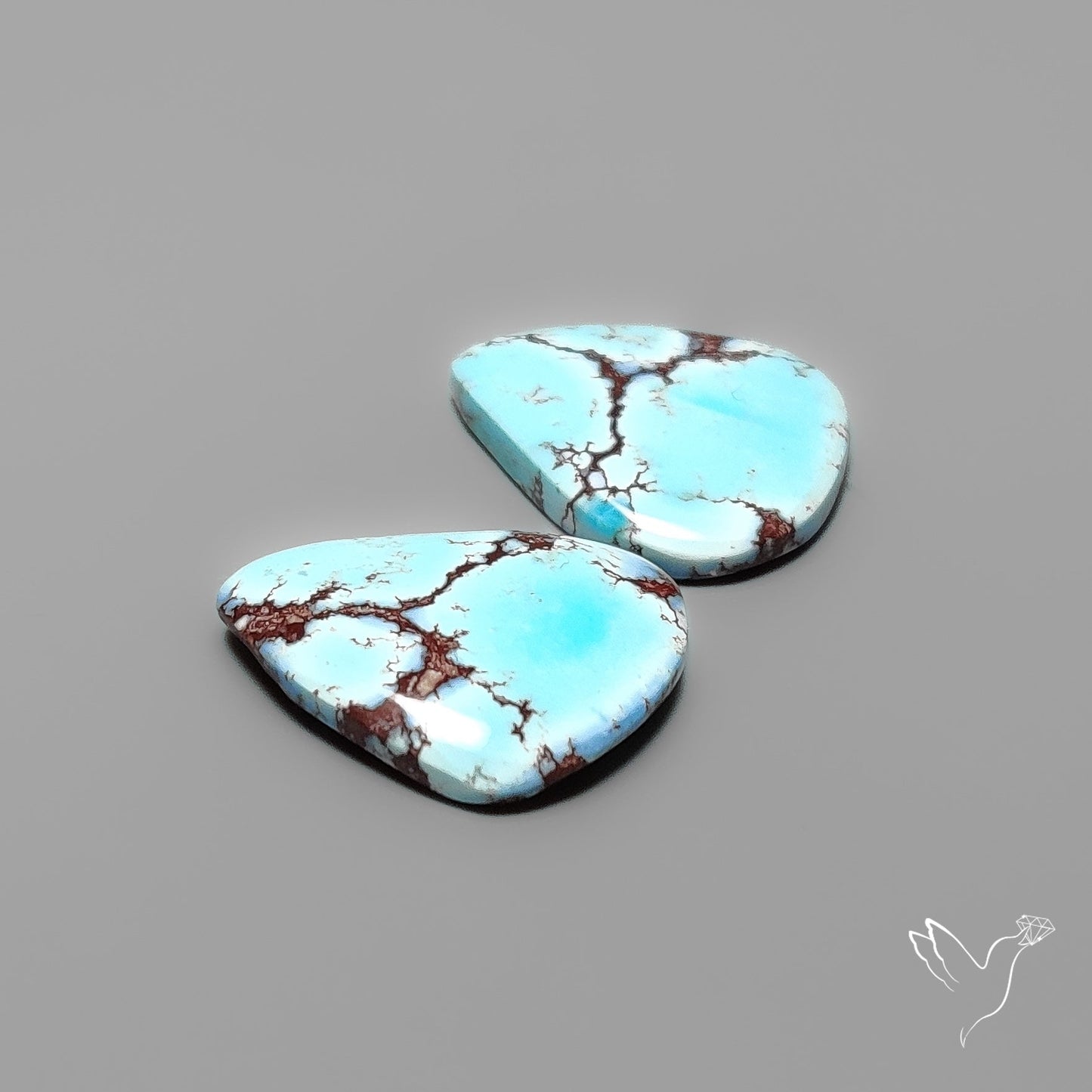 Golden Hill Turquoise Pair