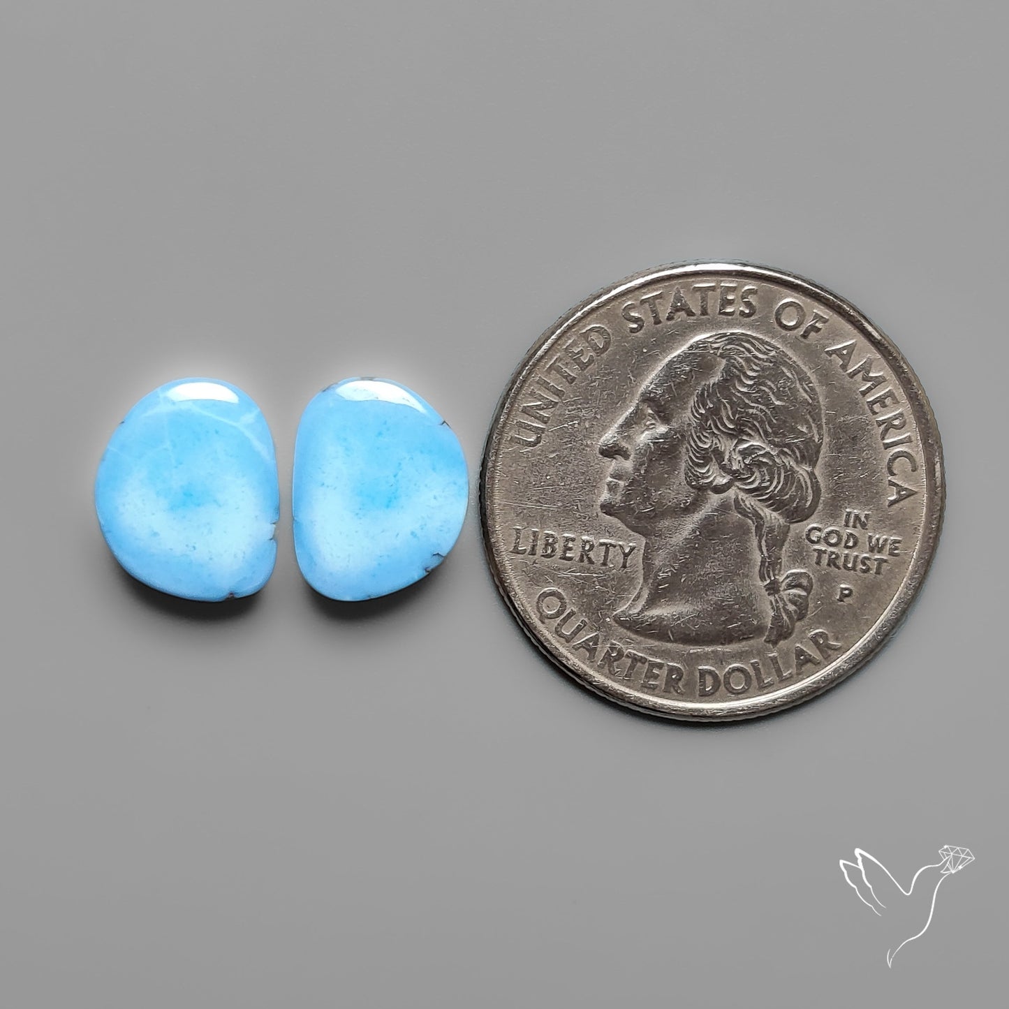 Golden Hill Turquoise Pair