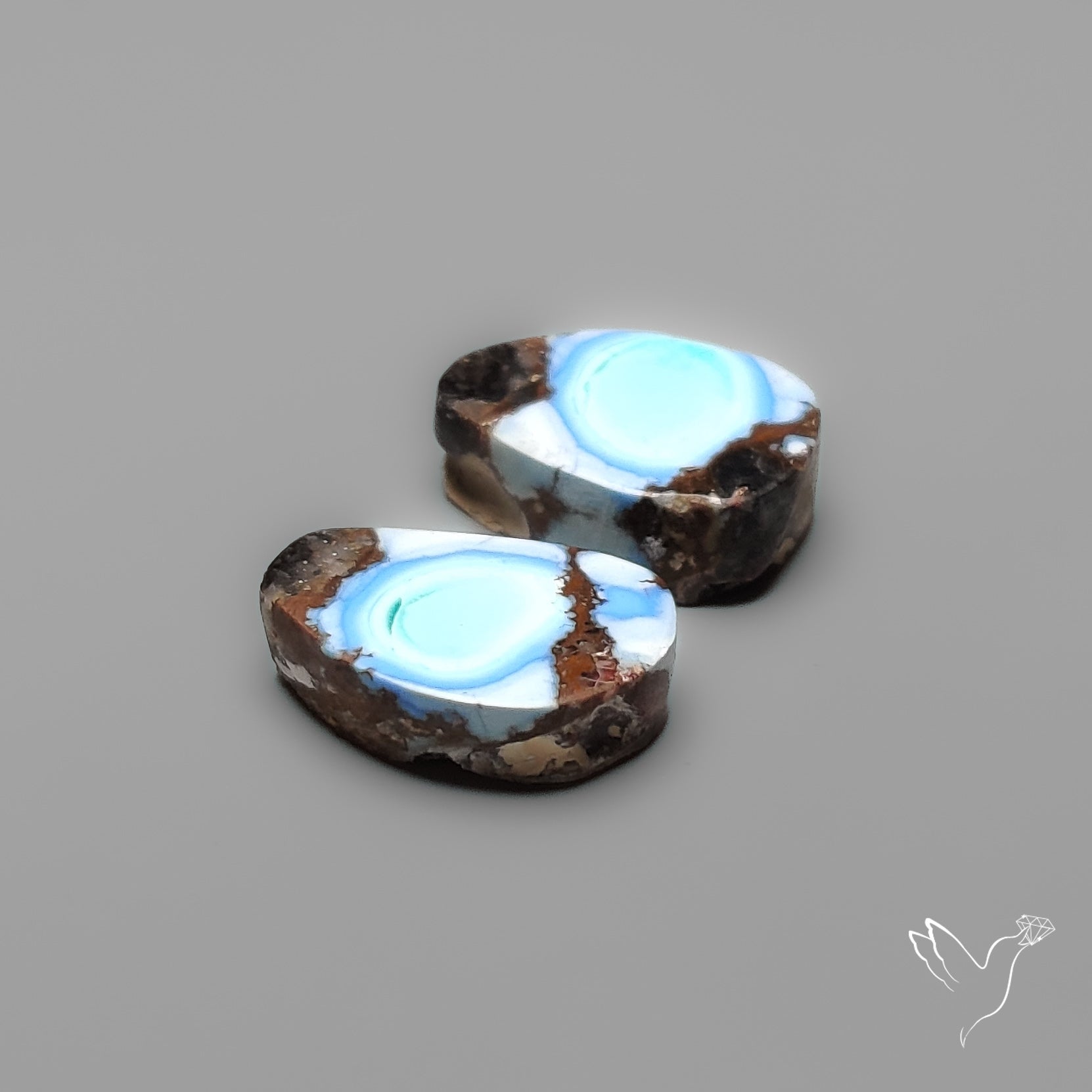 Golden Hill Turquoise Pair