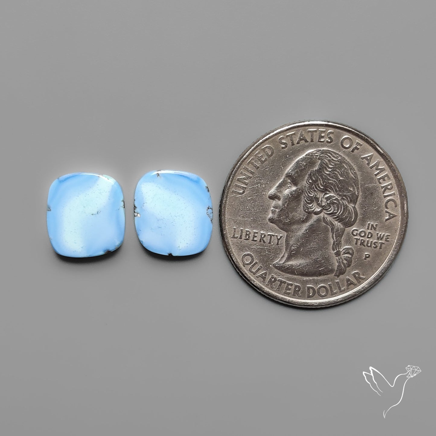Golden Hill Turquoise Pair