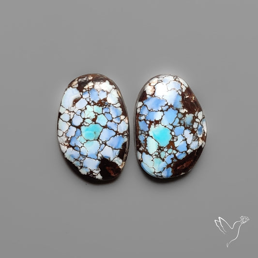 Golden Hill Turquoise Pair