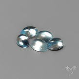Aquamarine Cabochons Lot