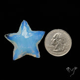 Opalite Star Carving