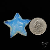 Opalite Star Carving