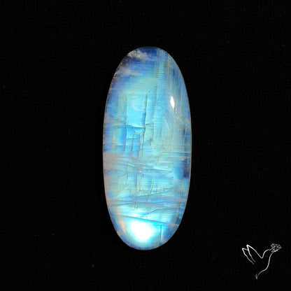 Rainbow Moonstone Cabochon
