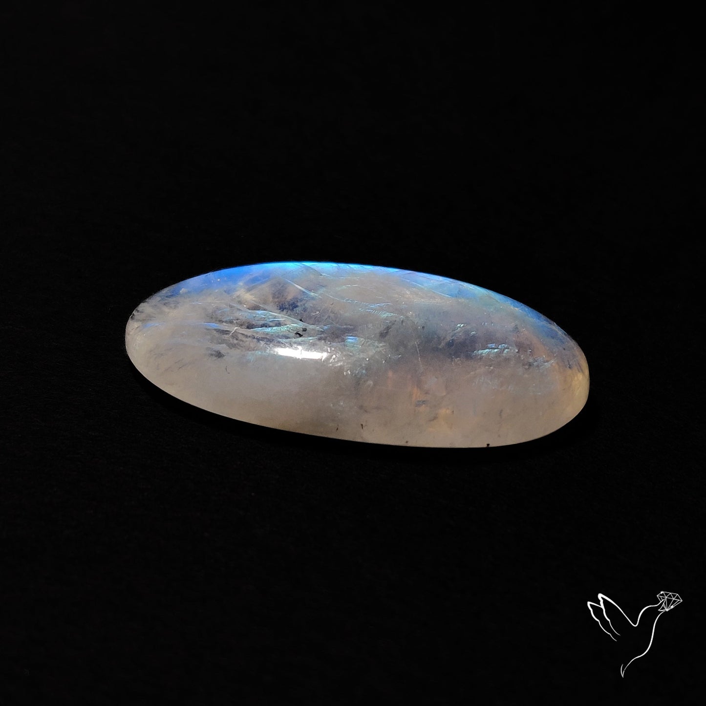 Rainbow Moonstone Cabochon