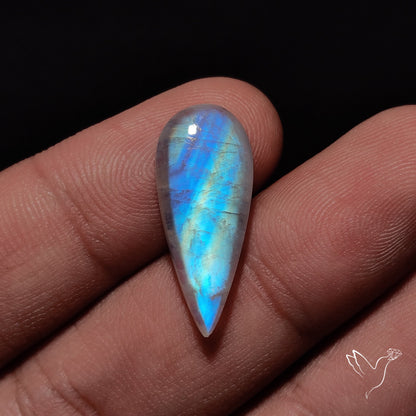 Rainbow Moonstone Cabochon