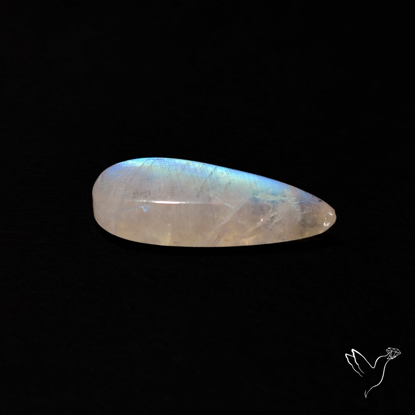 Rainbow Moonstone Cabochon