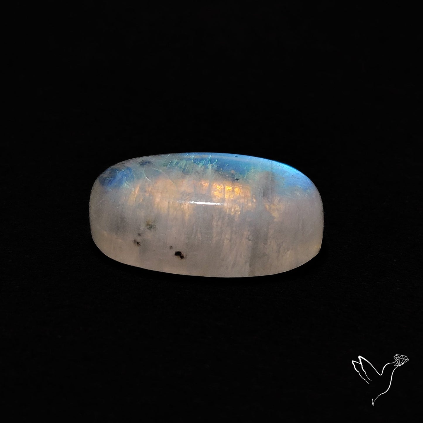 Rainbow Moonstone Cabochon