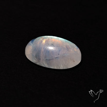 Rainbow Moonstone Cabochon
