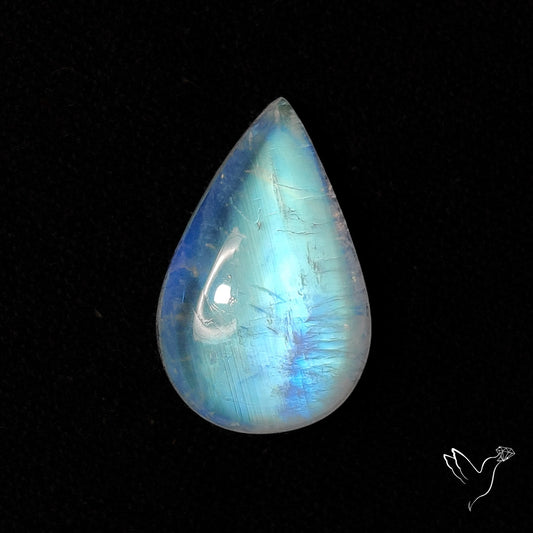 Rainbow Moonstone Cabochon