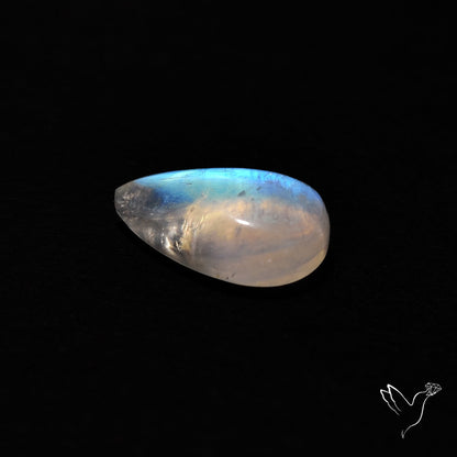 Rainbow Moonstone Cabochon