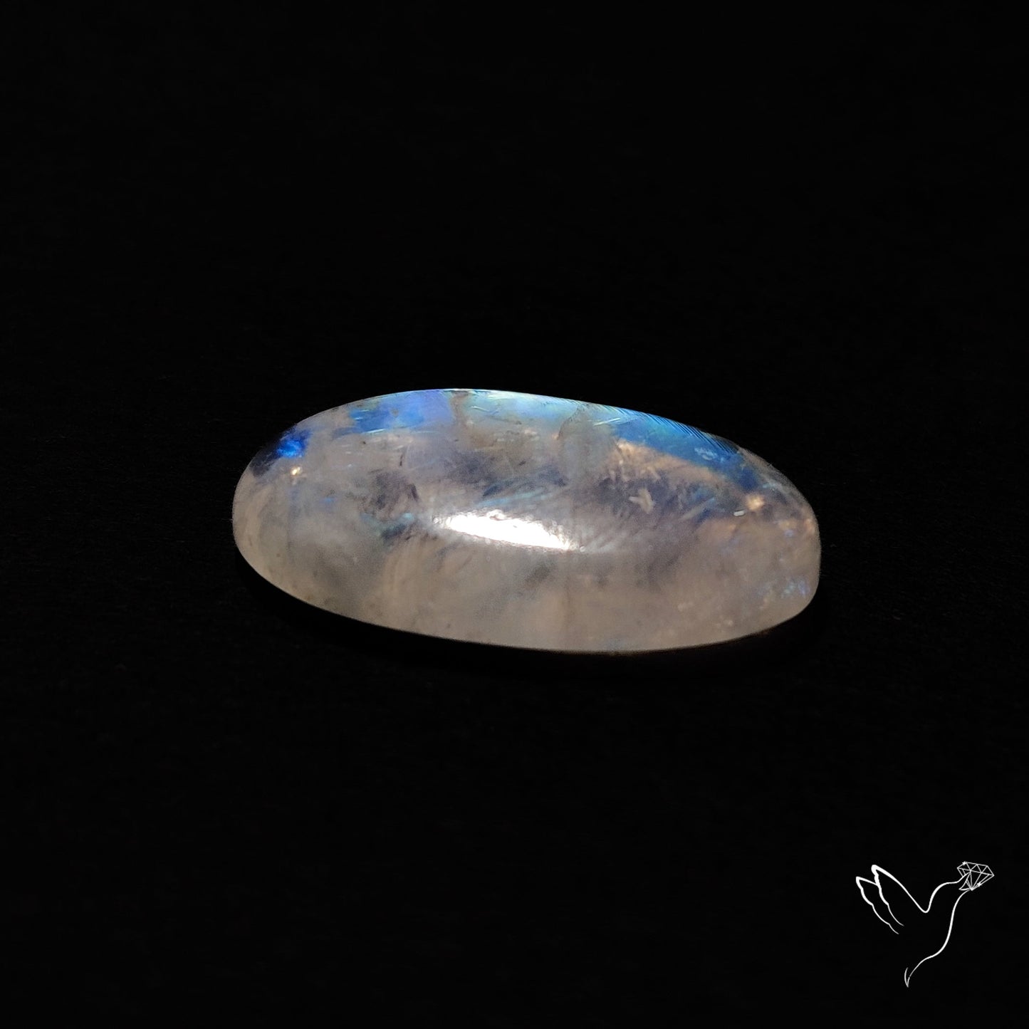 Rainbow Moonstone Cabochon