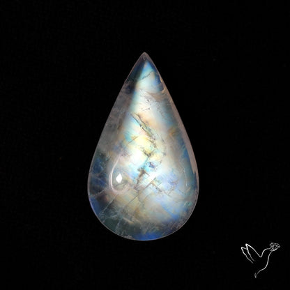 Rainbow Moonstone Cabochon