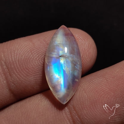 Rainbow Moonstone Cabochon