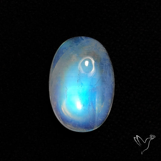 Rainbow Moonstone Cabochon