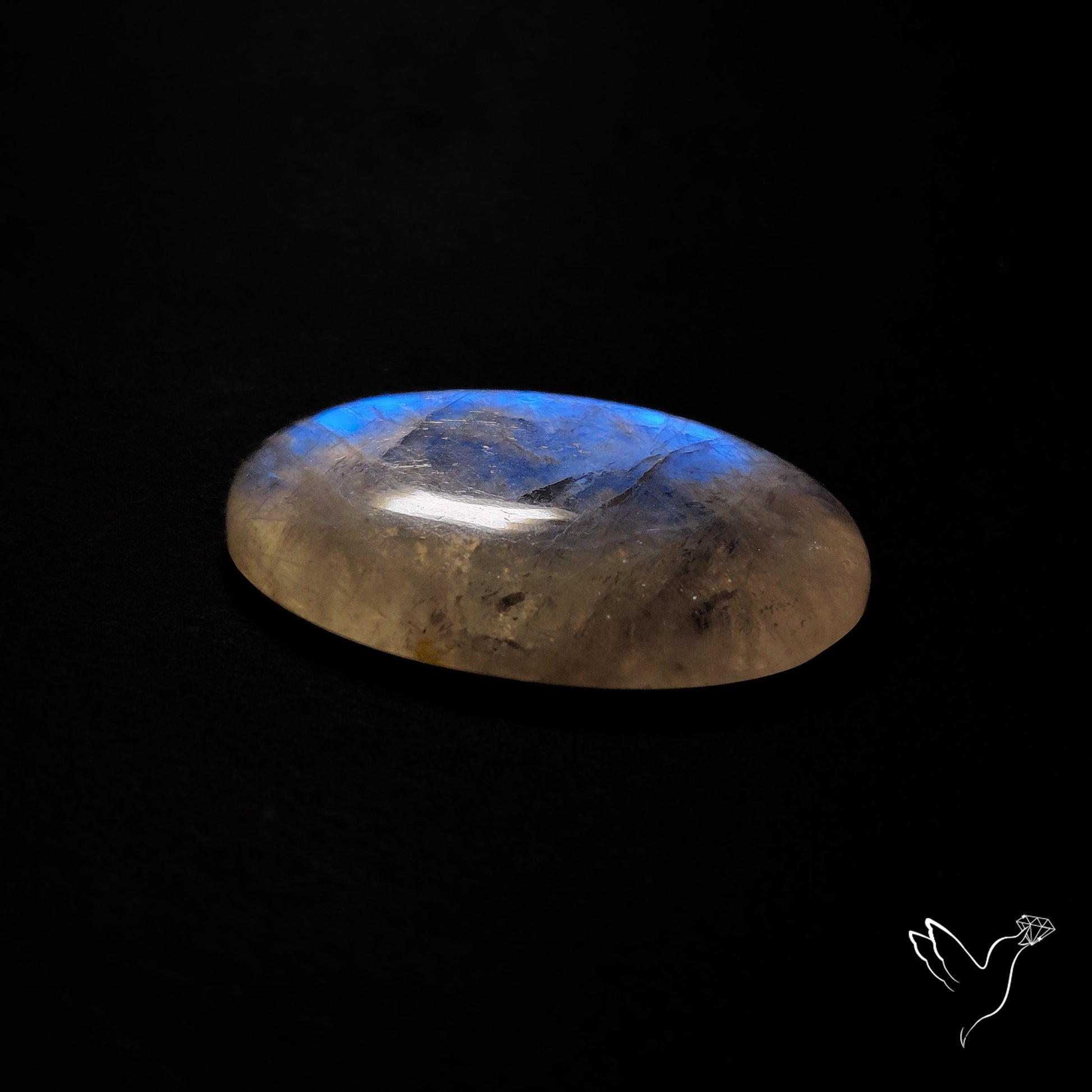 Russian Belomorite Moonstone Cabochon