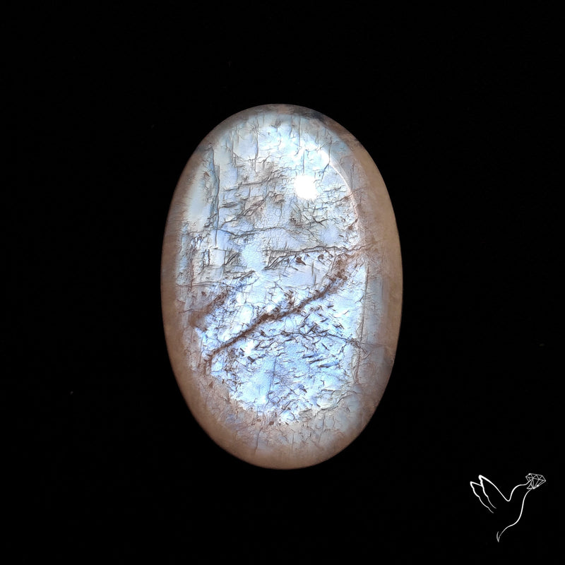 Russian Belomorite Moonstone Cabochon