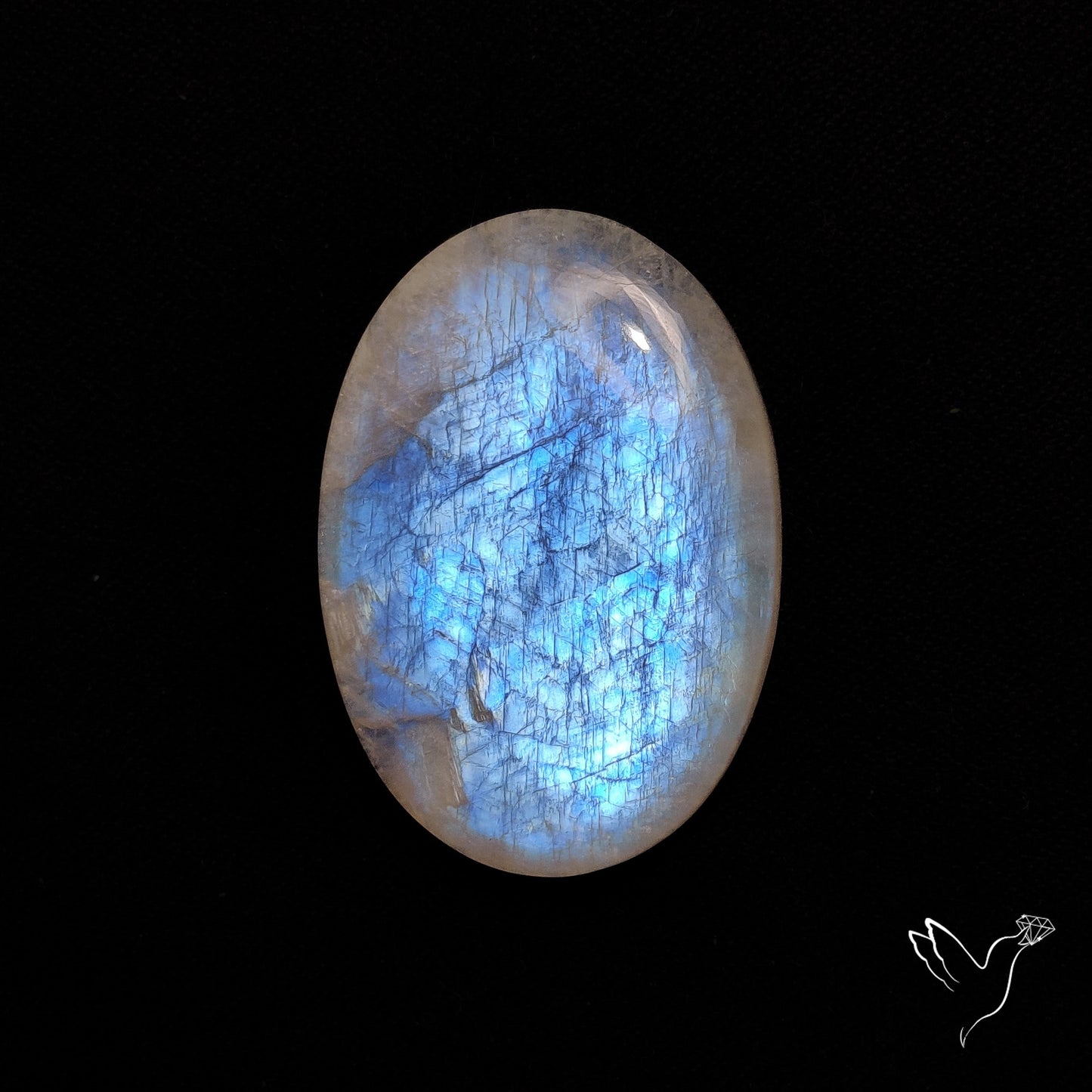 Russian Belomorite Moonstone Cabochon