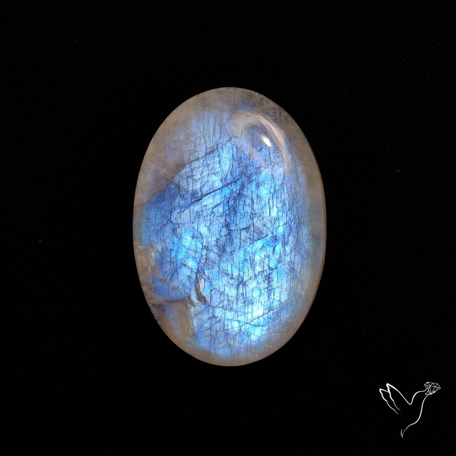 Russian Belomorite Moonstone Cabochon