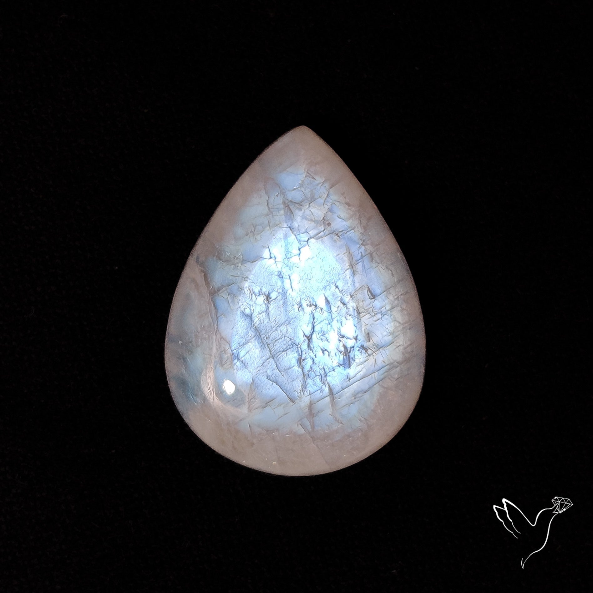 Russian Belomorite Moonstone Cabochon
