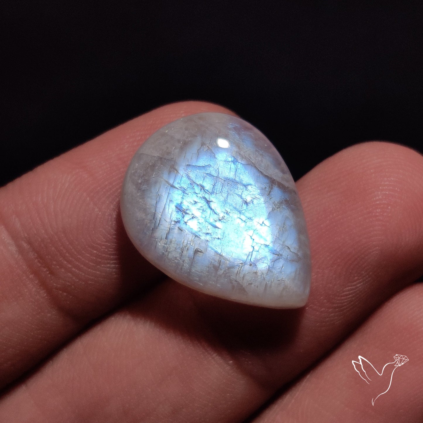 Russian Belomorite Moonstone Cabochon
