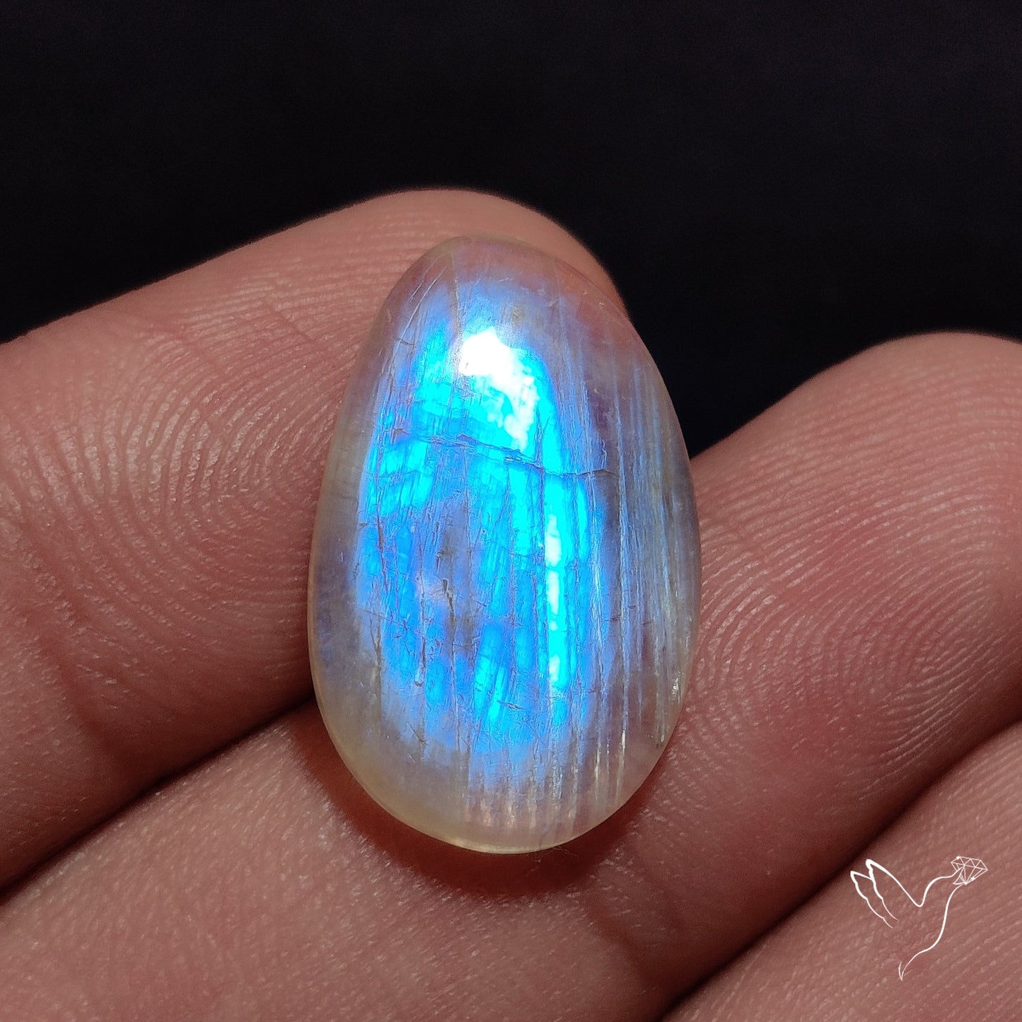 Russian Belomorite Moonstone Cabochon