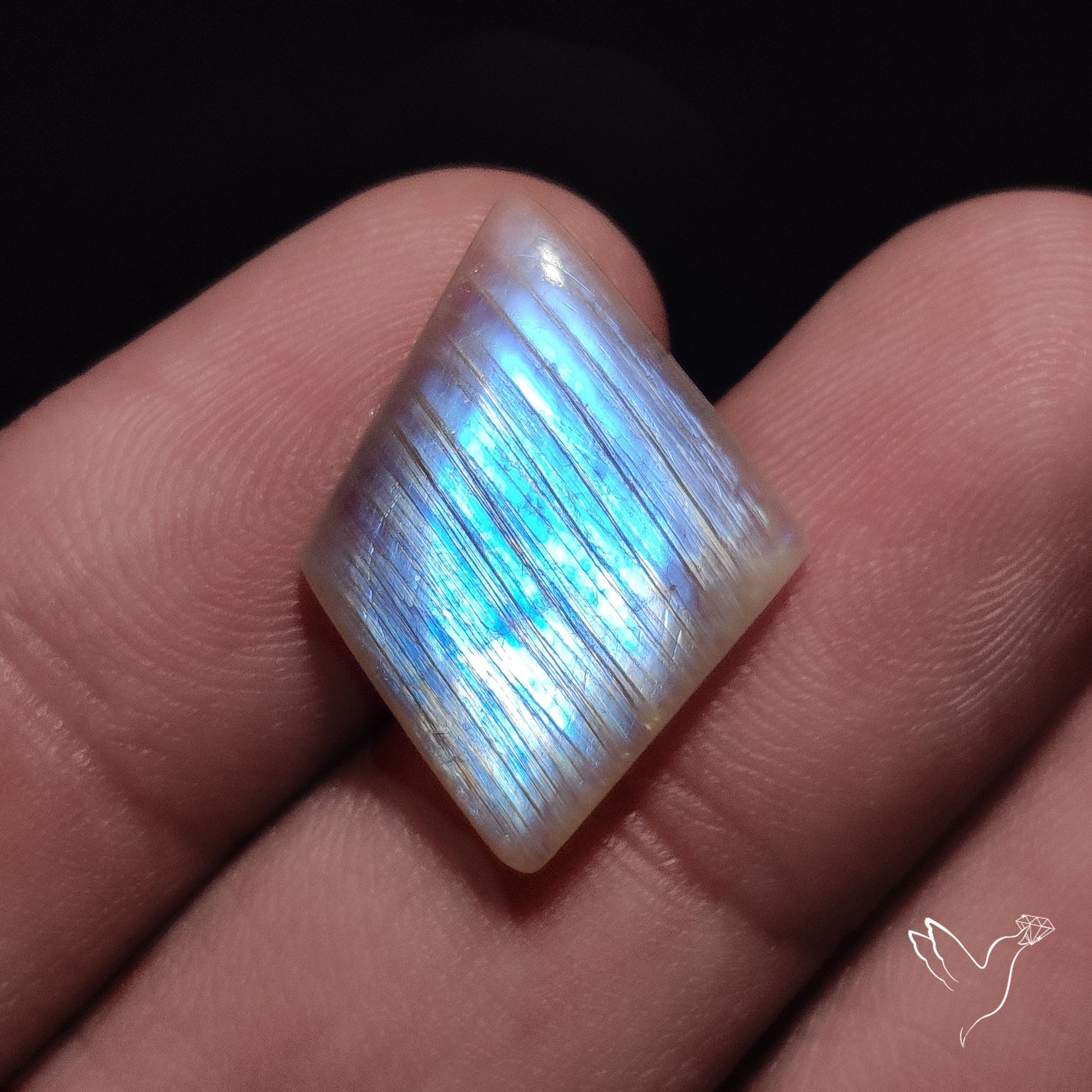 Russian Belomorite Moonstone Cabochon