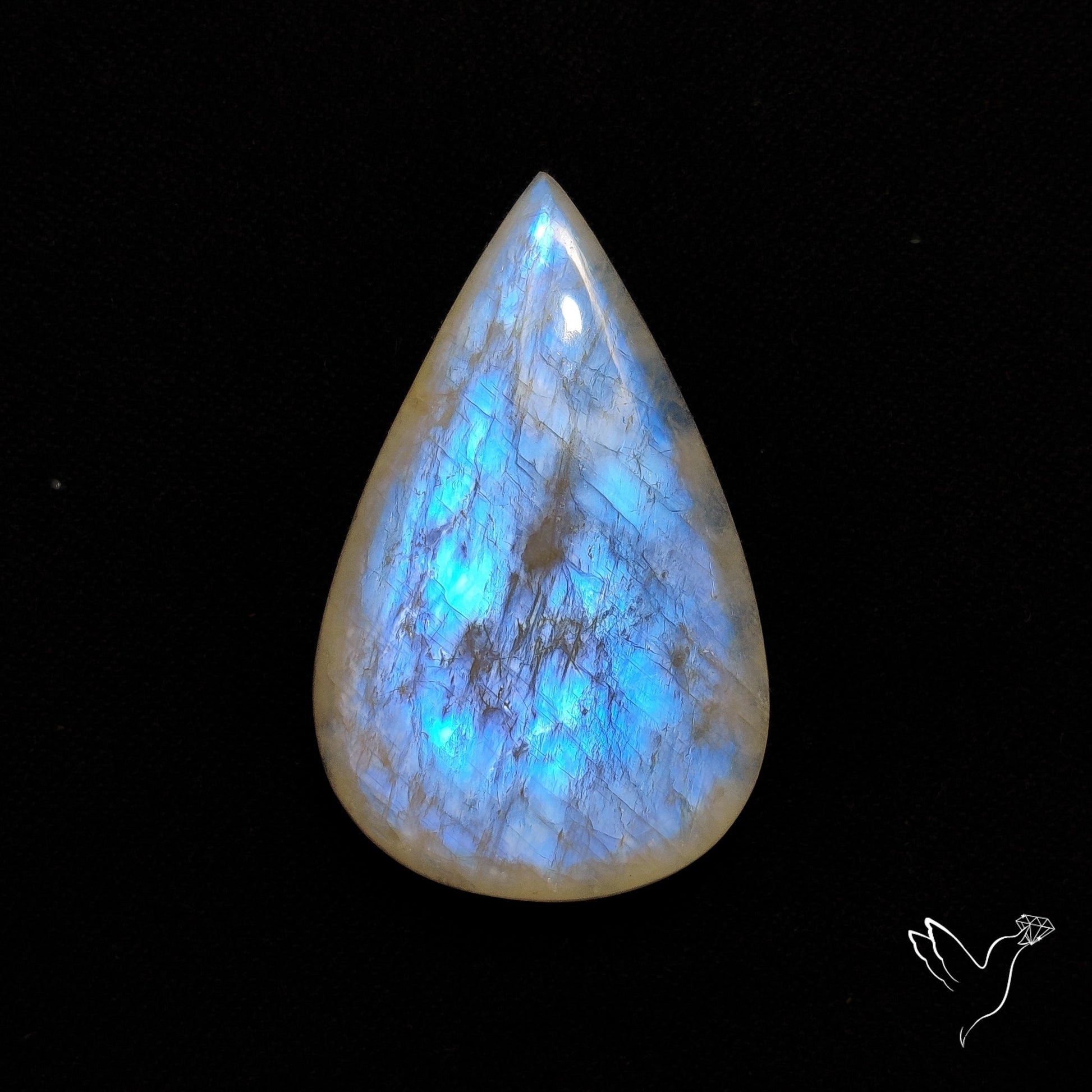 Russian Belomorite Moonstone Cabochon