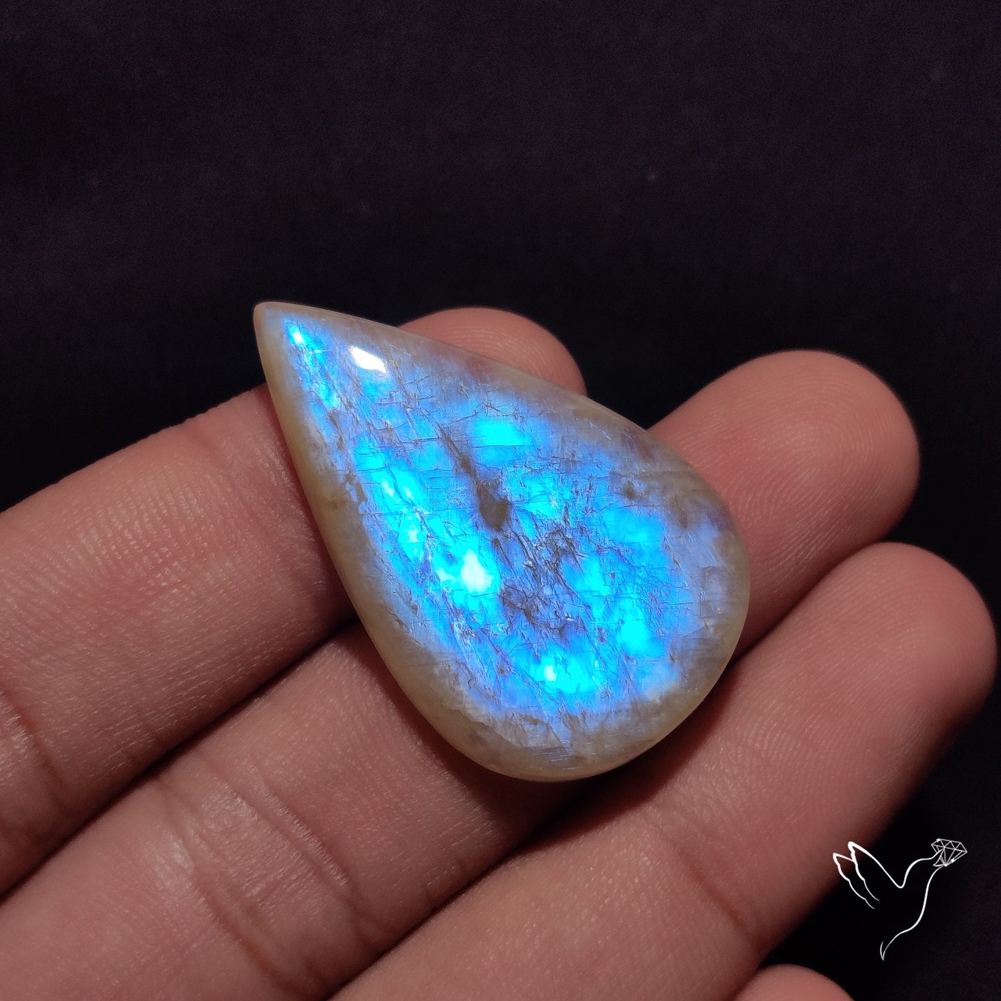 Russian Belomorite Moonstone Cabochon