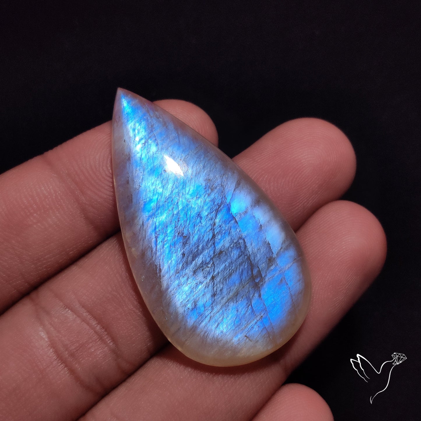 Russian Belomorite Moonstone Cabochon