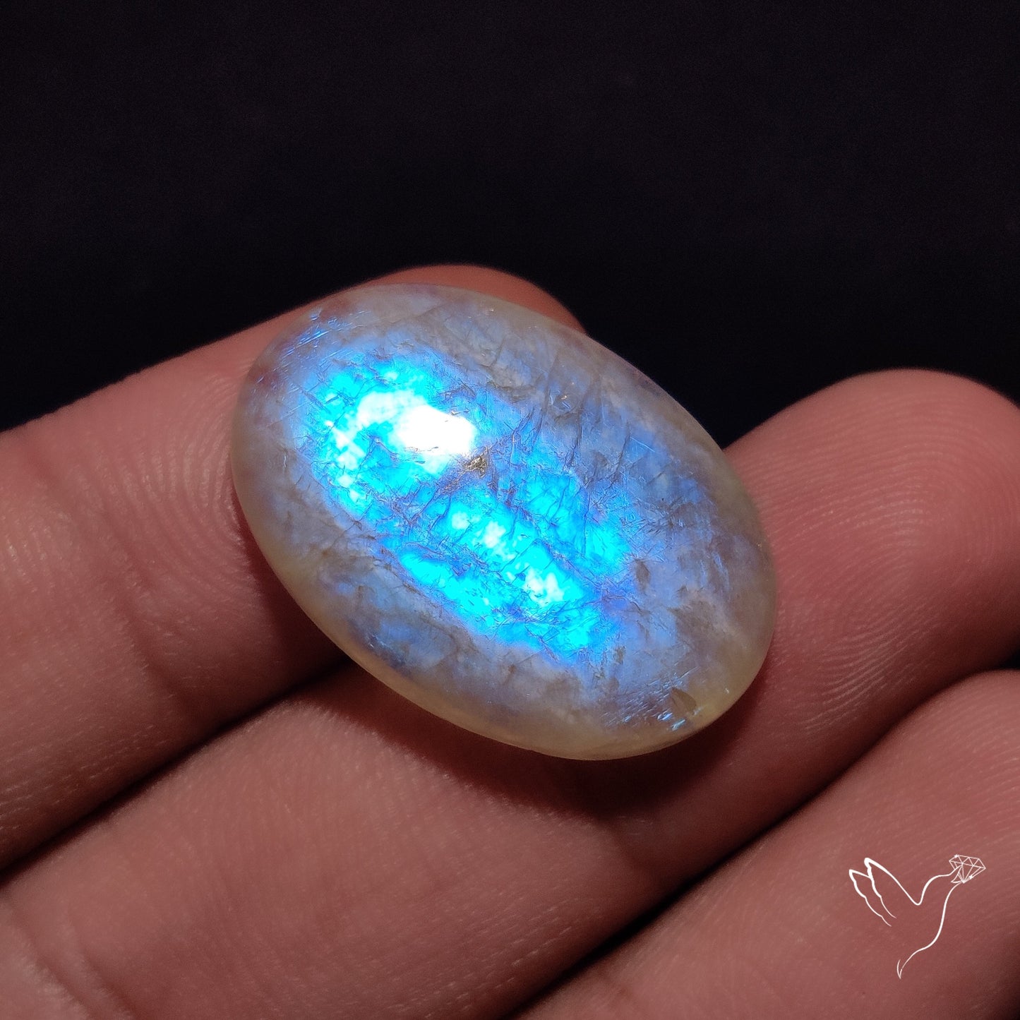 Russian Belomorite Moonstone Cabochon