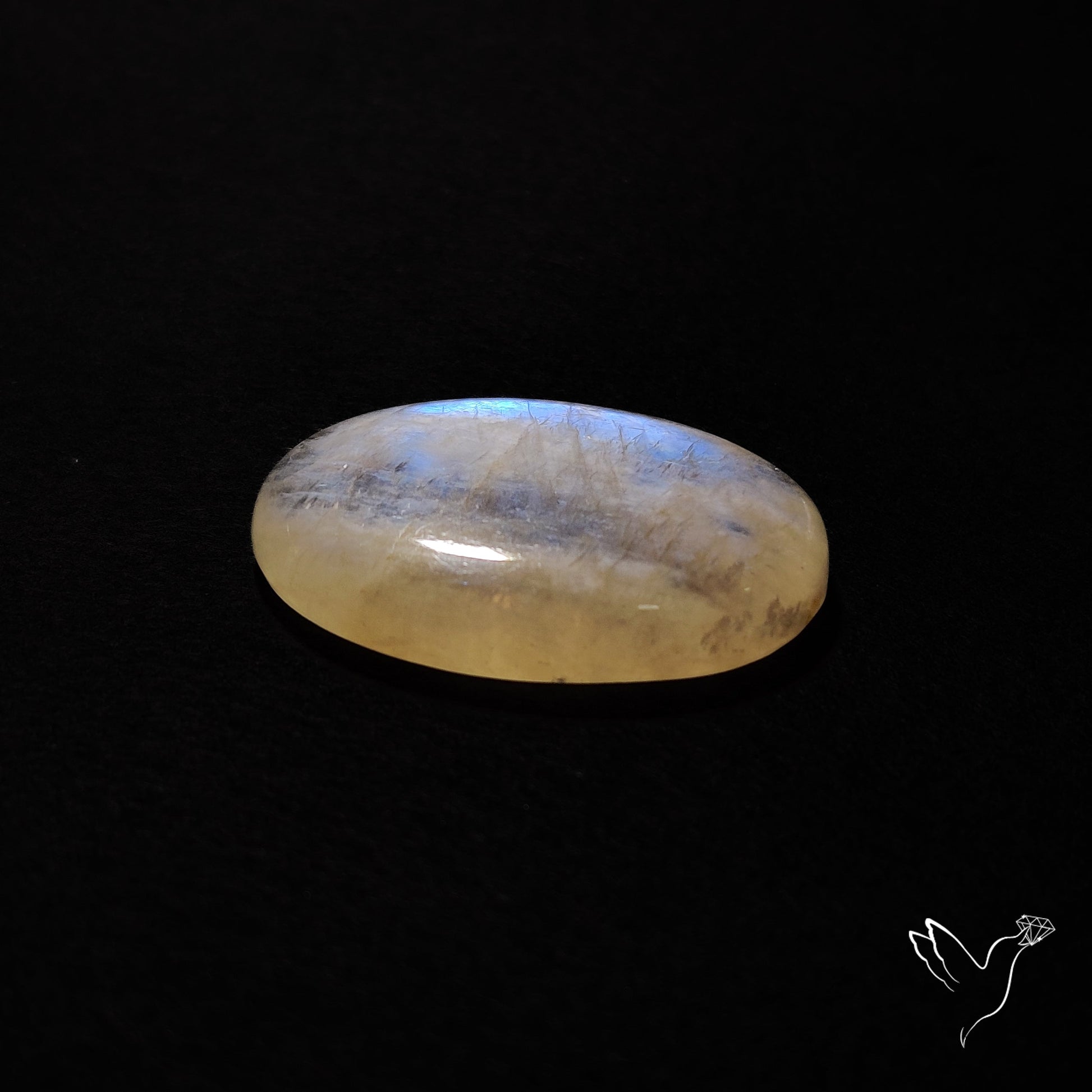 Russian Belomorite Moonstone Cabochon