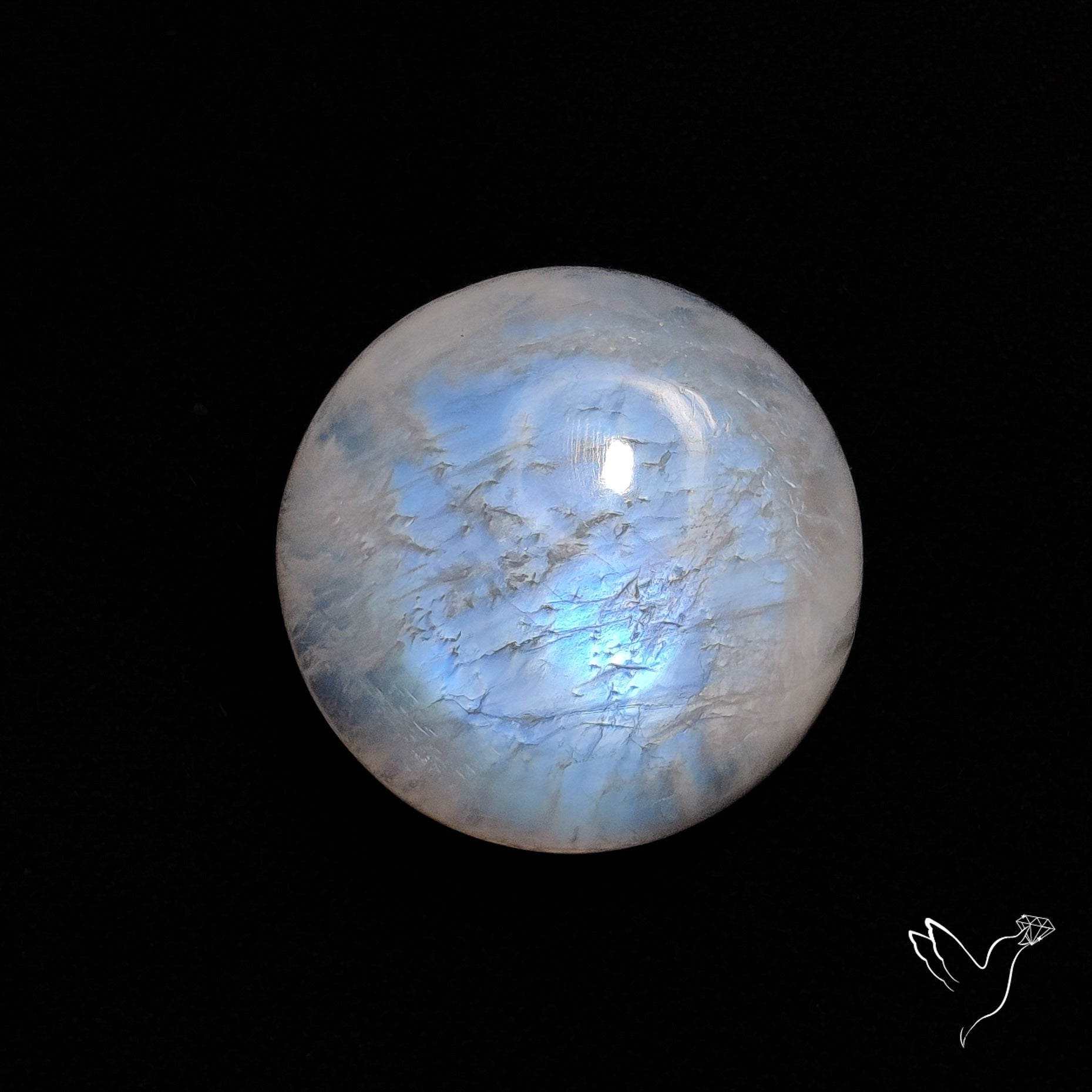 Russian Belomorite Moonstone Cabochon