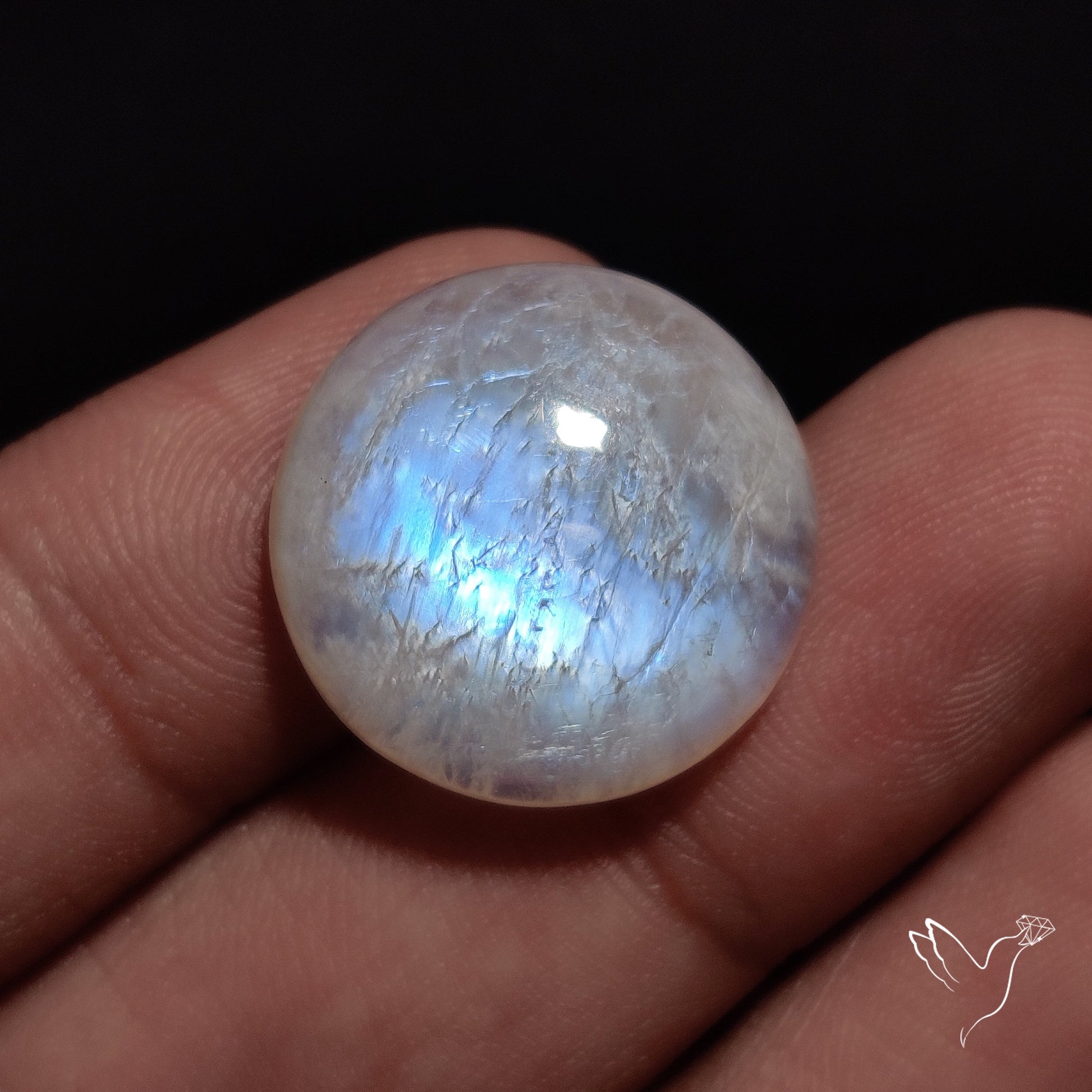 Russian Belomorite Moonstone Cabochon