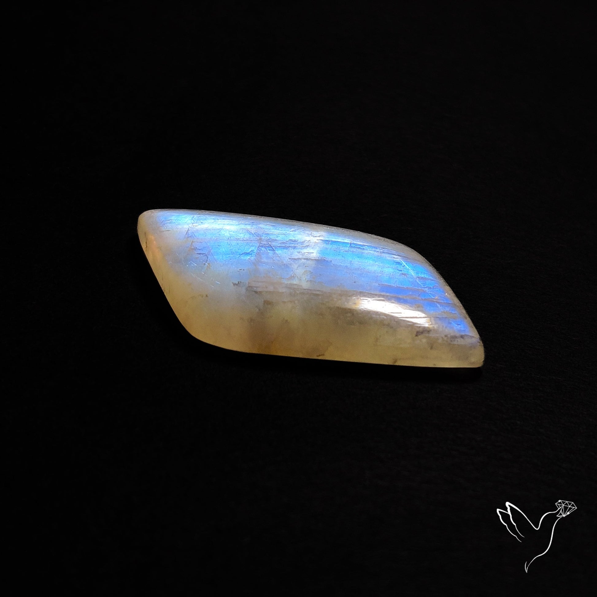 Russian Belomorite Moonstone Cabochon