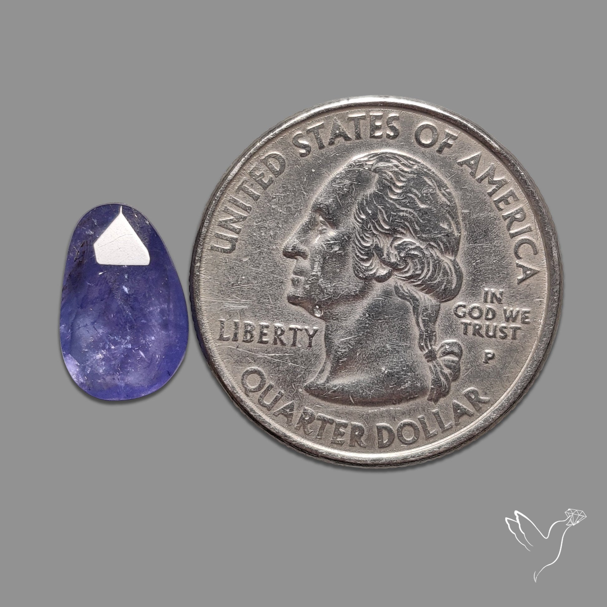 Rose Cut Tanzanite