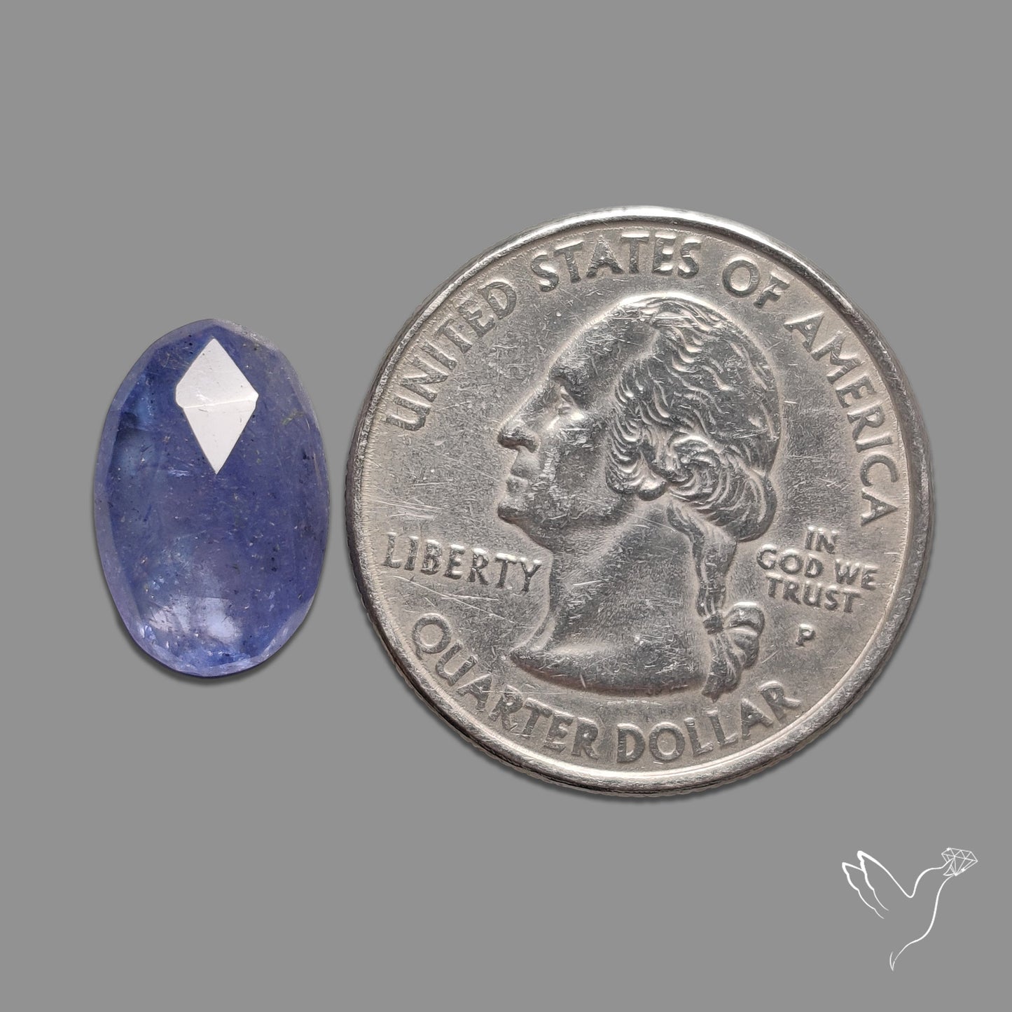 Rose Cut Tanzanite