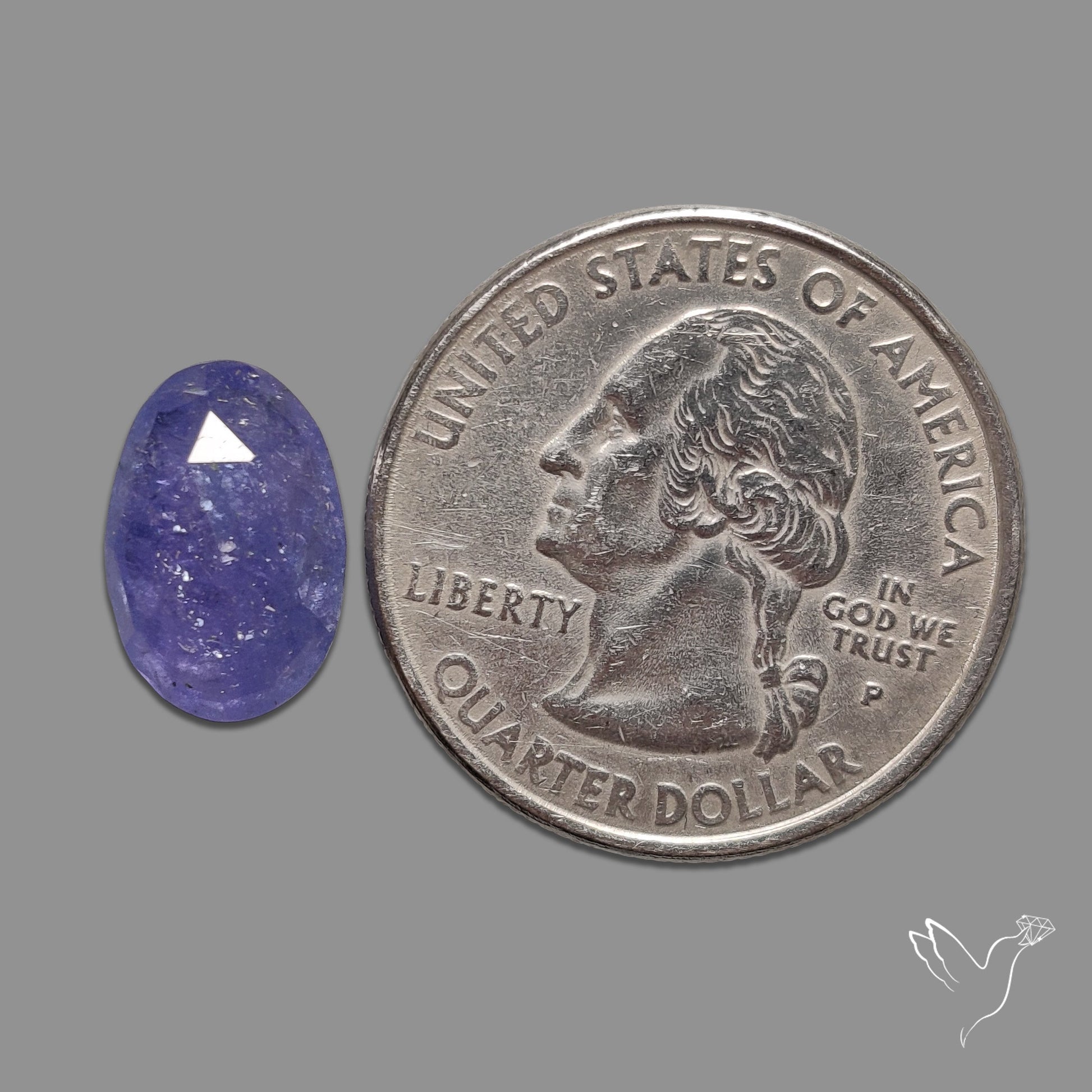 Rose Cut Tanzanite