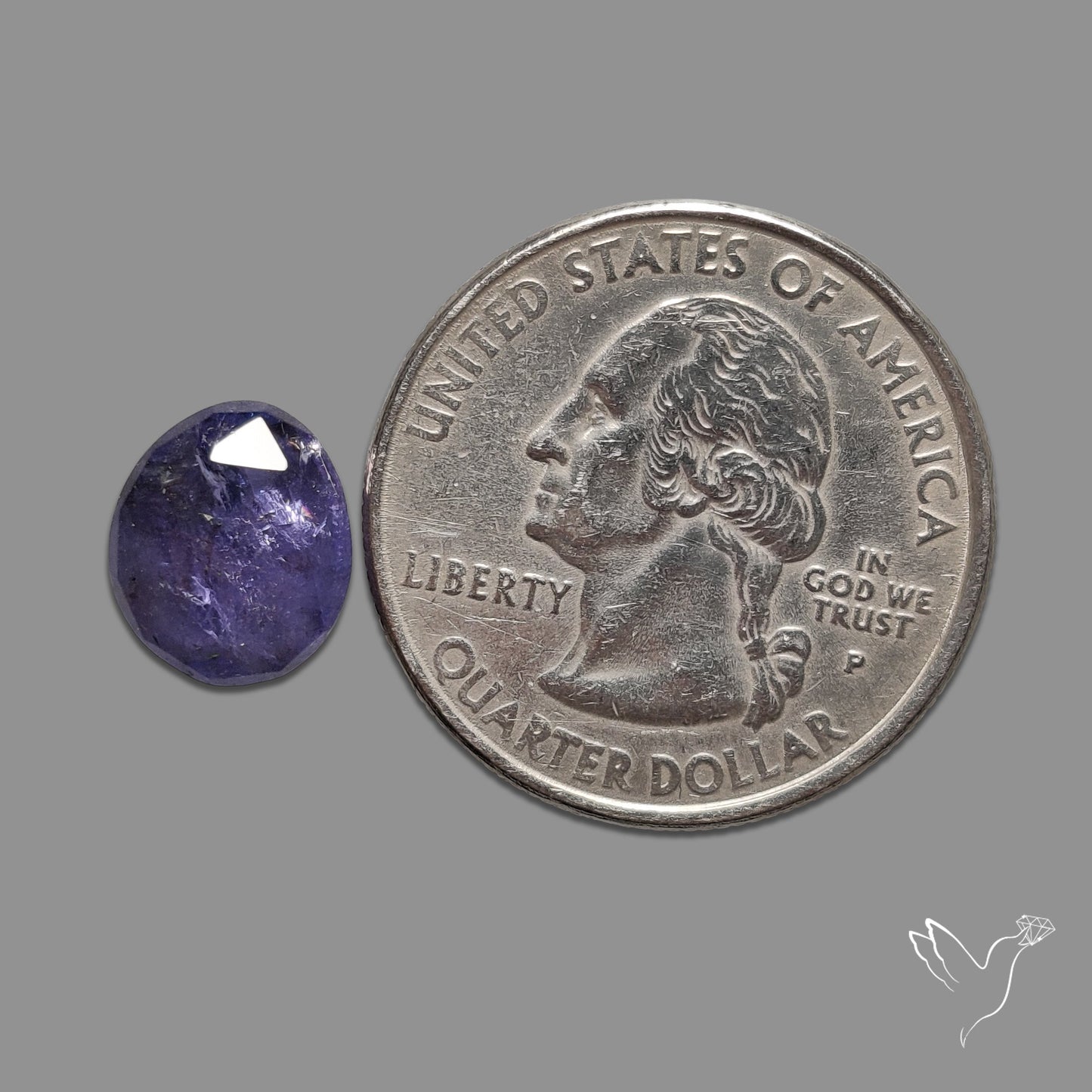 Rose Cut Tanzanite