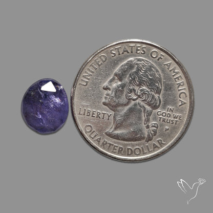 Rose Cut Tanzanite
